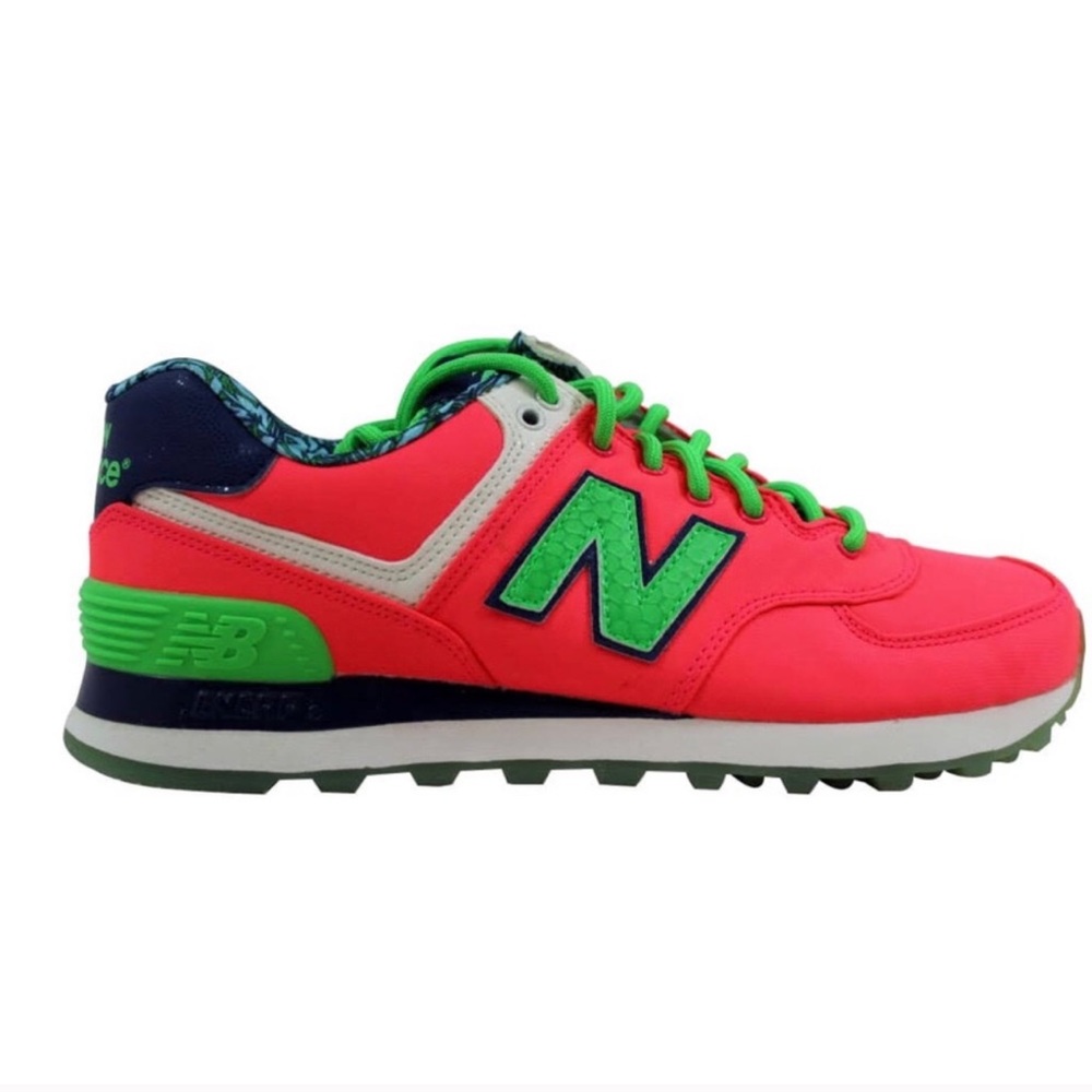 New Balance 574 Luau Neon size 9.5